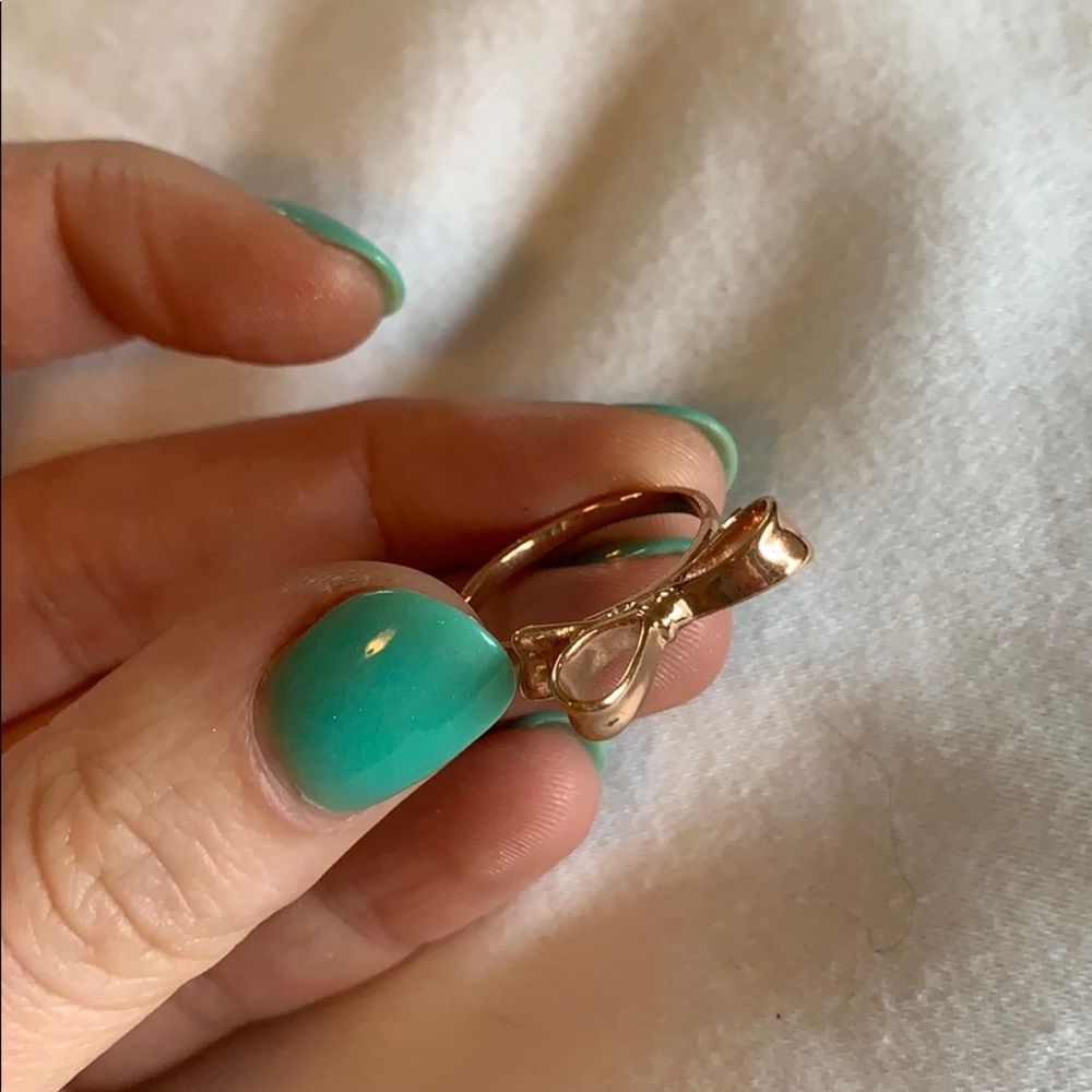 Kate Spade Love Notes Bow Ring